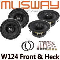 Musway CSM120X W124 - 12cm Koax Lautsprecher | für...