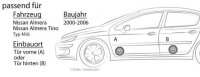 Lautsprecher - Alpine SXE-1725s - 16,5cm Einbauset passend für Nissan Almera + Tino - justSOUND