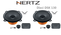 Hertz Dieci DSK 130 - 13cm Lautsprecher System - Einbauset passend für Peugeot 106 - justSOUND