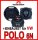 Renegade RX-42 - 10cm Koax-System Lautsprecher - Einbauset passend für VW Polo 6N - justSOUND