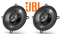 JBL Stage2 524 | 2-Wege | 13cm Koax Lautsprecher - Einbauset passend für Renault Twingo 1 Phase 2 Front - justSOUND