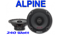Alpine SPG-17C2 - 2-Wege 16,5cm Koax Lautsprecher - Einbauset passend für Skoda Superb Front Heck - justSOUND