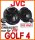JVC CS-JS600 - 16,5cm Lautsprecher Einbauset passend für VW Golf 4 - justSOUND