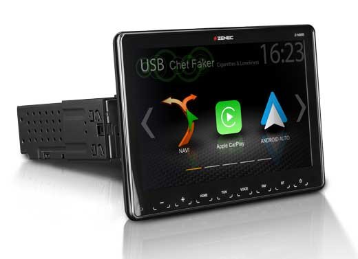 Motorrad Navi 7 Zoll Navigationsgerät,Bluetooth Wireless CarPlay