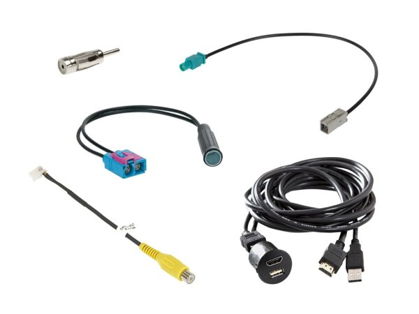 Alpine Anschlußadapter Antenne, USB, HDMI etc. - KIT-MH01