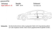 Audison APK-130 - 13cm Lautsprecher System - Einbauset passend für Opel Zafira A + B | Tür hinten - justSOUND
