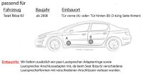 Audison APX 6.5 - 16,5cm 2-Wege Koax Lautsprecher - Einbauset passend für Seat Ibiza 6J - justSOUND