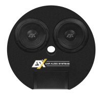 ESX DBX800Q | 2 x 20 cm (8") Dual-Bassreflex-System für die Reserveradmulde | Subwoofer - BASS
