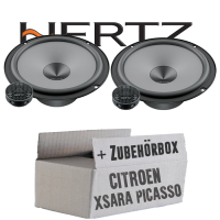 Hertz K 165 - KIT - 16,5cm Lautsprecher Komposystem - Einbauset passend für Citroen Xsara Picasso - justSOUND