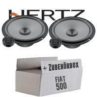 Hertz K 165 - KIT - 16,5cm Lautsprecher Komposystem - Einbauset passend für Fiat 500 Heck - justSOUND