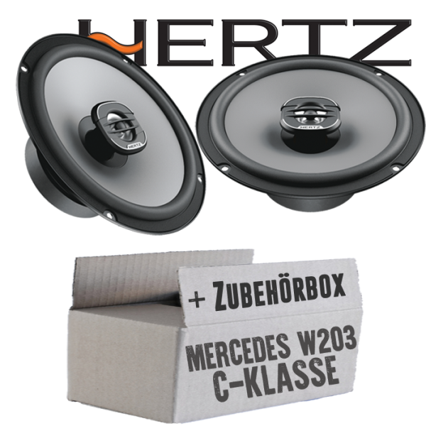 lasse W203 Front - Lautsprecher Boxen Hertz X 165 - 16,5cm Koax Auto ,  73,06 €