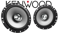 W210 Heck Ablage - Lautsprecher Boxen Kenwood KFC-S1756 - 16,5cm Koax Auto Einbauzubehör - Einbauset passend für Mercedes E-Klasse JUST SOUND best choice for caraudio