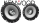 W210 Heck Ablage - Lautsprecher Boxen Kenwood KFC-S1756 - 16,5cm Koax Auto Einbauzubehör - Einbauset passend für Mercedes E-Klasse JUST SOUND best choice for caraudio