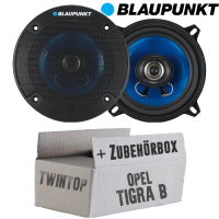 Opel Tigra B Twin Top - Lautsprecher Boxen Blaupunkt ICx542 - 13cm 2-Wege Auto Einbauzubehör - Einbauset