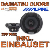 Daihatsu Cuore - Lautsprecher - Alpine SPG-13C2 - 13cm Einbauset