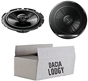 Dacia Lodgy - Lautsprecher Boxen Pioneer TS-G1720F - 16,5cm 2-Wege Koax Koaxiallautsprecher Auto Einbausatz - Einbauset