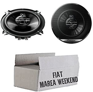 Fiat Marea Weekend - Lautsprecher Boxen Pioneer TS-G1330F - 13cm 3-Wege 130mm Triaxe 250W Auto Einbausatz - Einbauset