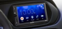 Sony XAV-AX1005KIT DAB+ Media Receiver, Touchscreen 6,2 Zoll, mit Bluetooth und Apple CarPlay und DAB+ Antenne inklusive)