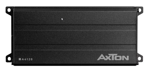 Axton A4120 | ultra kompakter digitaler 4 Kanal Verstärker für Autos und Reisemobile