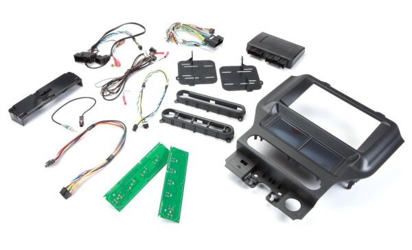 CTKPFD09 | Ford Mustang ab 2015, Radioblende, Klimasteuerung, Lenkradsteuerung, Sitzheizung für Farb-Touchscreen-Steuerungssystem