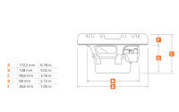 Hertz HMX 6.5 | 16,5cm Koax Lautsprecher weiß | Marine