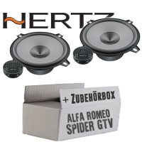 Hertz K 130 - KIT - 13cm Lautsprecher Komposystem - Einbauset passend für Alfa Romeo Spider + GTV - justSOUND