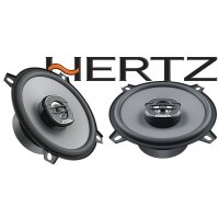 Hertz X 130 - SET - 13cm Koax Lautsprecher - Einbauset passend für Opel Astra G - justSOUND