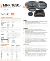 Hertz MPK 1650.3 PRO - 16,5cm Lautsprecher Komposystem
