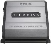 Hifonics ZXT2000/1 | Ultra Class D Mono Verstärker Monoblock mit 1 x 700/1400/2000 Watt/RMS @ 4/2/1 O