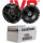 JVC CS-DR1720 - 16,5cm 2-Wege Koax-Lautsprecher - Einbauset passend für Ford Mondeo MK4 BA7 Front Heck - justSOUND