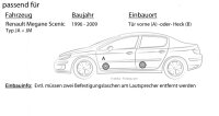 Renault Megane Scenic 1+2 Front Heck - Lautsprecher Boxen Blaupunkt ICx542 - 13cm 2-Wege Auto Einbauzubehör - Einbauset