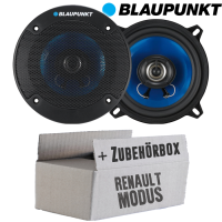 Renault Modus - Lautsprecher Boxen Blaupunkt ICx542 - 13cm 2-Wege Auto Einbauzubehör - Einbauset