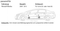 Renault Modus - Lautsprecher Boxen Blaupunkt ICx542 - 13cm 2-Wege Auto Einbauzubehör - Einbauset