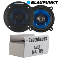 Audi A4 B5 - Lautsprecher Boxen Blaupunkt ICx542 - 13cm 2-Wege Auto Einbauzubehör - Einbauset