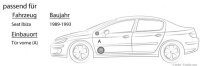 Lautsprecher - JVC CS-J420 - 10cm Koaxe für Seat Ibiza 1 - justSOUND