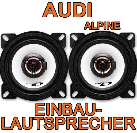 Lautsprecher Alpine 2-Wege für Audi 80, 100, 200 Lautsprecher Alpine 2- JUST SOUND best choice for caraudio