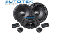 Lautsprecher Boxen Autotek ATX-6.2C | 2-Wege 16,5cm Lautsprecher System 16,5cm Auto Einbauzubehör - Einbauset passend für Dacia Lodgy - justSOUND