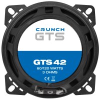 Crunch GTS42 - 10cm 2-Wege Koax Lautsprecher GTS 42
