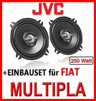 Fiat Multipla - 13cm Lautsprecher hinten - JVC CS-JS520 - Einbauset