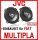 Fiat Multipla - 13cm Lautsprecher hinten - JVC CS-JS520 - Einbauset