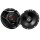 JVC CS-DR1720 - 16,5cm 2-Wege Koax-Lautsprecher - Einbauset passend für Fiat Panda 169 Heck - justSOUND