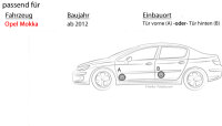 Lautsprecher Boxen Focal ISU165 | 16,5cm 2-Wege System Auto Einbauzubehör - Einbauset passend für Opel Mokka - justSOUND