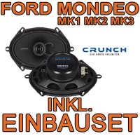 Crunch DSX572 - 5x7 Koax-System für Ford Mondeo Mk1,...