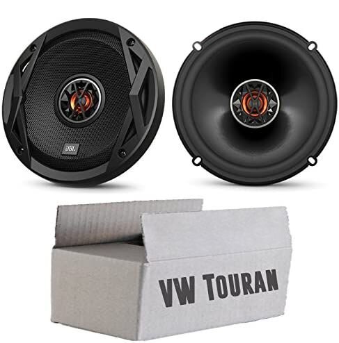 VW Touran 1 Front - Lautsprecher Boxen JBL Club 6522 | 2-Wege | 16,5cm Koax Auto Einbauzubehör - Einbauset
