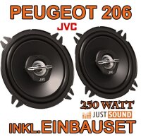Peugeot 206 - Lautsprecher hinten - JVC CS-J520 - 13cm...