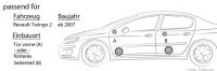 Lautsprecher - JVC CS-J520 - 13cm Koaxe für Renault...