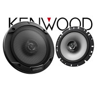 Lautsprecher Boxen Kenwood KFC-S1766 - 16,5cm 2-Wege Koax Auto Einbauzubehör - Einbauset passend für Ford C- JUST SOUND best choice for caraudio