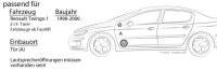 Lautsprecher Tür - Crunch GTi52 - 13cm Triaxe für Renault Twingo 1 Facelift - justSOUND