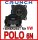 Crunch DSX 42 - 10cm Koax-System Lautsprecher - Einbauset passend für VW Polo 6N - justSOUND