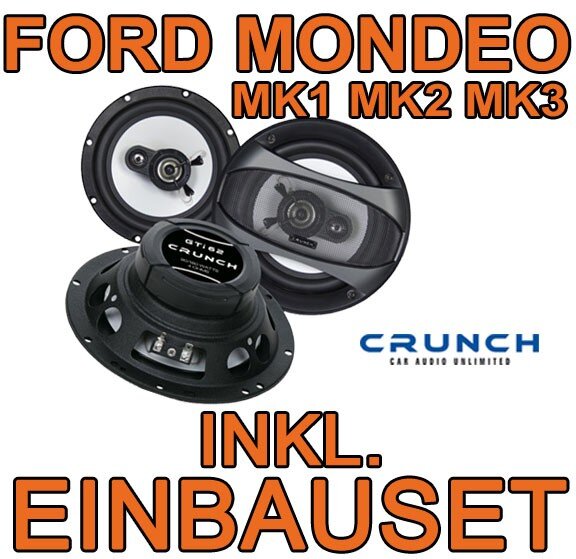 Lautsprecher - Crunch GTi62 - 16,5cm Triaxsystem für Ford Mondeo Mk1, Mk2 & Mk3 - justSOUND